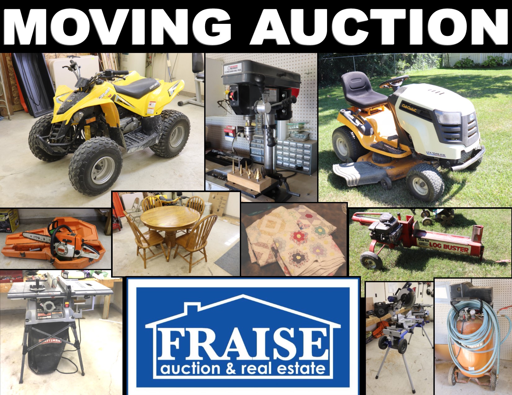 Past Auctions Fraise Auction & Real Estate
