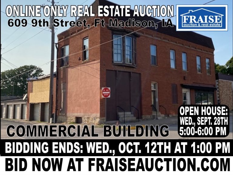 Auctions Fraise Auction & Real Estate