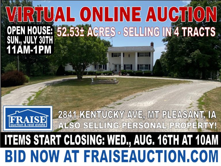 Auctions Fraise Auction & Real Estate