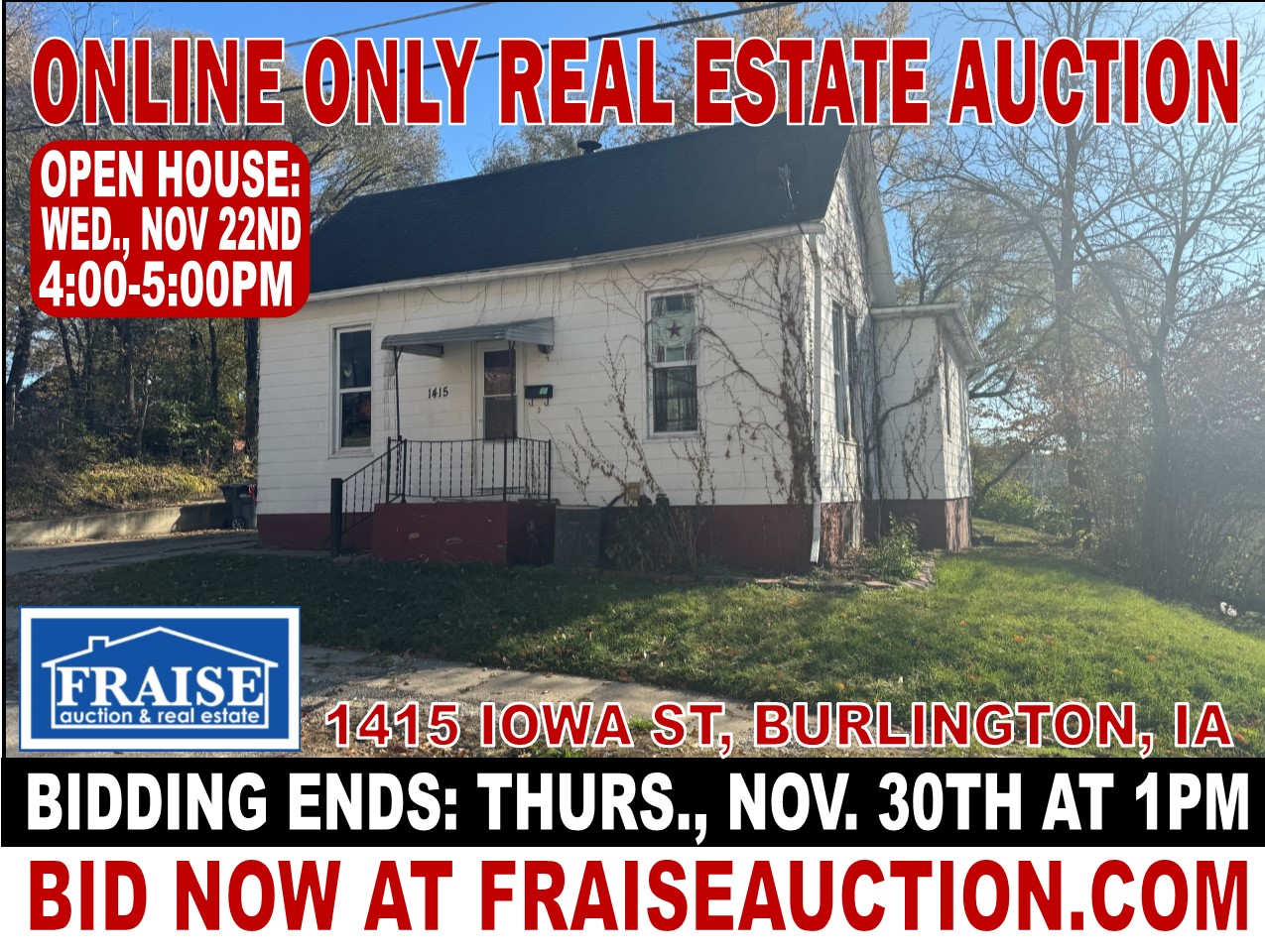 Past Auctions Fraise Auction & Real Estate