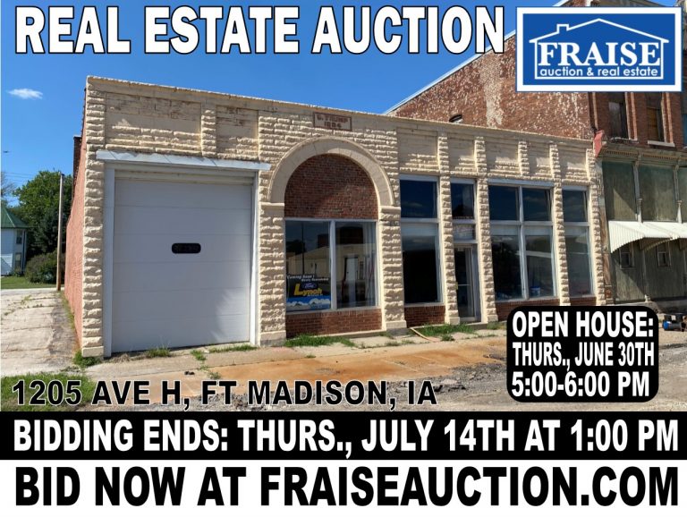 Past Auctions Fraise Auction & Real Estate